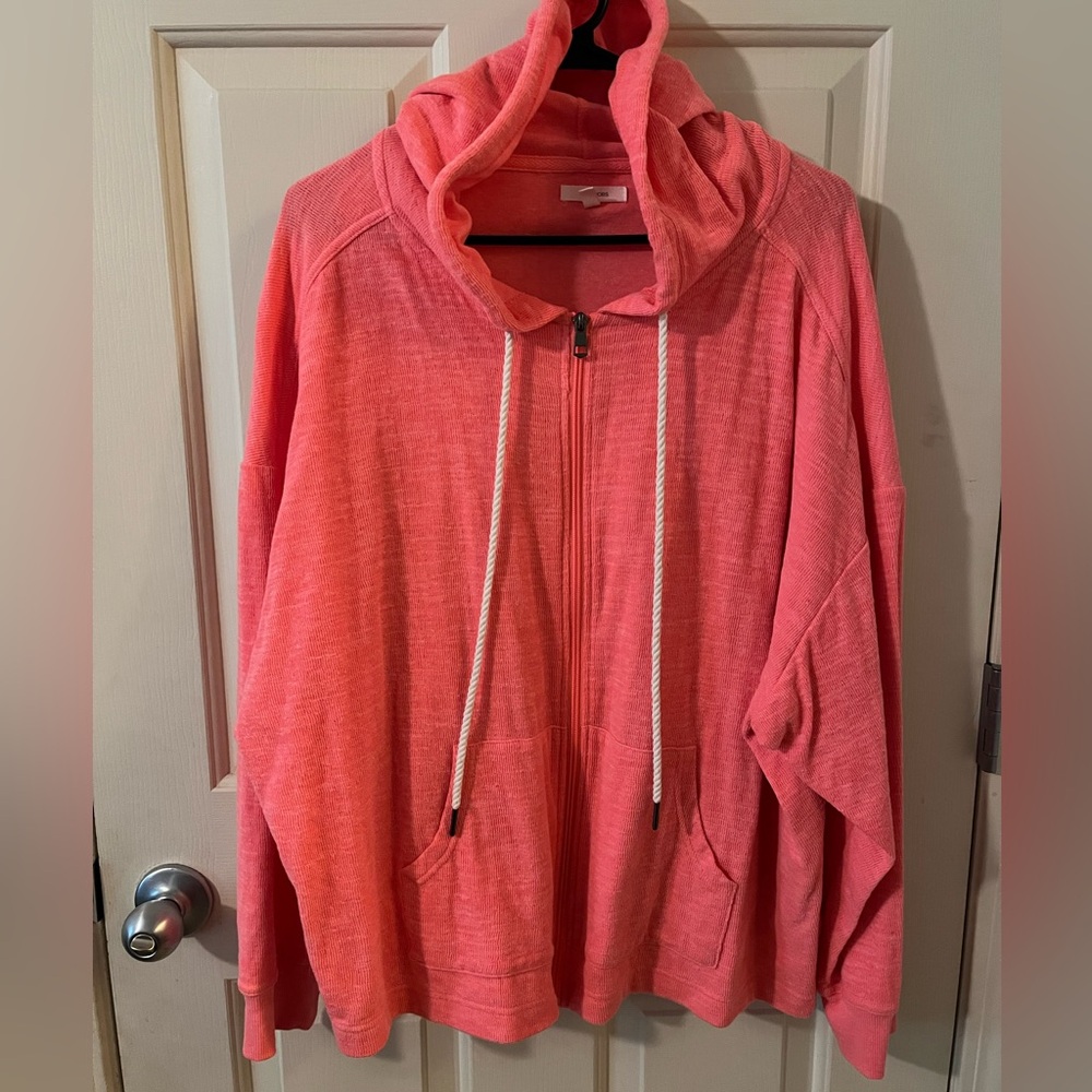 Maurices lightweight hoodie. 

Plus size 2 - Picture 2 of 4